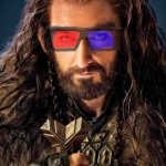 The Hobbit | "THE HOBBIT" TRILOGY; MAKING DWARVES COOL AGAIN | image tagged in 3d glasses lotr,hobbit,lotr,dwarves,thorin,memes | made w/ Imgflip meme maker