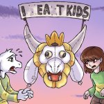 Asgore does not eat kids