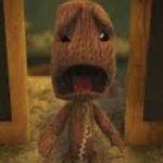 Scared Sackboy