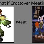 Ben Tennyson Meets The Grimwood Girls | image tagged in crossover meeting,ben 10,ben tennyson,scooby doo and the ghoul school,grimwood girls,scooby doo | made w/ Imgflip meme maker