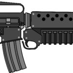 Colt M16A2 with M203 Grenade Launcher