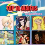 top 10 waifus