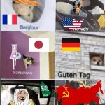 I represented these countries with one thing lol | REPRESENTING EACH COUNTRY; WITH ONE THING | image tagged in bonjour howdy konichiwa guten tag selam privet | made w/ Imgflip meme maker