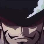 Mihawk: sit back and observe GIF Template