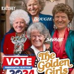 Golden Girls Biden Trump Vote Presidential Election 2024 Meme