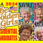 Golden Girls Biden Trump Vote Presidential Election 2024 Meme