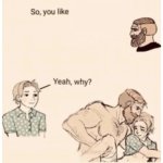 So, you like _____ (Gay meme template)