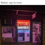 Psychic Barber