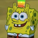 Spongebob imagination eyes GIF Template