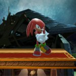 Knuckles at Luigi’s Mansion