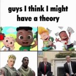 In the end, it’s just a theory… a game theory | image tagged in gifs,memes,funny memes,theory,black and white,front page plz | made w/ Imgflip video-to-gif maker