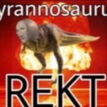 tyrannosaurus rakt