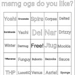 Which famous msmg ogs do you like meme