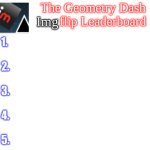 The Geometry Dash Imgflip Leaderboard