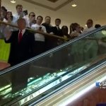 2015 Trump escalator ride GIF Template