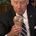 Biden eats ice cream meme