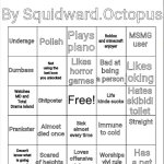 Squidward.Octopus bingo meme