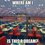 whatwherewhohow | WHERE AM I; IS THIS A DREAM? | image tagged in everybody | made w/ Imgflip meme maker