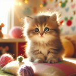 Small cute cat