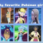 my favorite pokemon girls meme