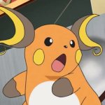 Surprised Raichu