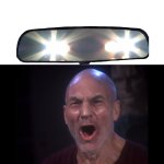 Picard knows it's high-beams