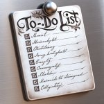 to do list