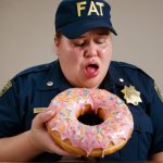 Police and donut