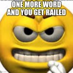 One more word and you will get Railed