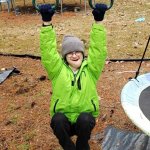 Young Man on a swing