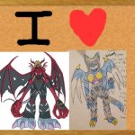 The Bulletin board of Wisdom loves VenomMyotismon and KaiNatramon as a couple | image tagged in bulletin board | made w/ Imgflip meme maker