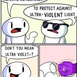 Ultraviolent light meme
