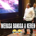 Merasa bangga dan keren