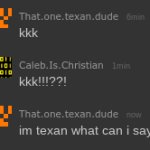 texan dude KKK