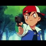 Ash with a gun