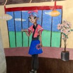 Anime style sushi restaurant drawing | image tagged in drawing,art,anime,sushi,asian,culture | made w/ Imgflip meme maker