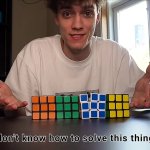 Dani saying "I don't know how to solve this things" template