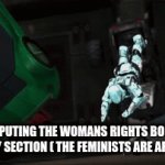 or the fiction section would work to | ME AFTER PUTING THE WOMANS RIGHTS BOOK IN THE 
FANTASY SECTION ( THE FEMINISTS ARE AFTER ME) | image tagged in gifs,memes,bruh,oh wow are you actually reading these tags,dank memes,dark humor | made w/ Imgflip video-to-gif maker