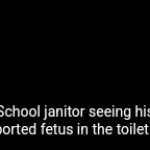 ? | School janitor seeing his 8th aborted fetus in the toilet today | image tagged in gifs,school | made w/ Imgflip video-to-gif maker