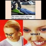 The What? | image tagged in the what,robots | made w/ Imgflip meme maker