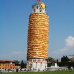Leaning Tower Of Pizza