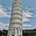 Leaning Tower Of Piza template