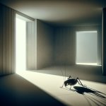 a cricket sound representing an empty room