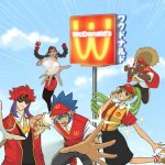 WcDonalds anime