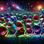 gay frogs screaming into the void