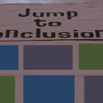 Jump to Conclusions Mat