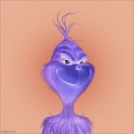 The purple grinch | image tagged in navidad-grinch | made w/ Imgflip meme maker