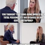 Optimist | image tagged in optimist | made w/ Imgflip meme maker