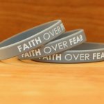 Faith over Fear bracelet Psalm 118:6