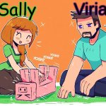 Virian and Sally shared temp meme